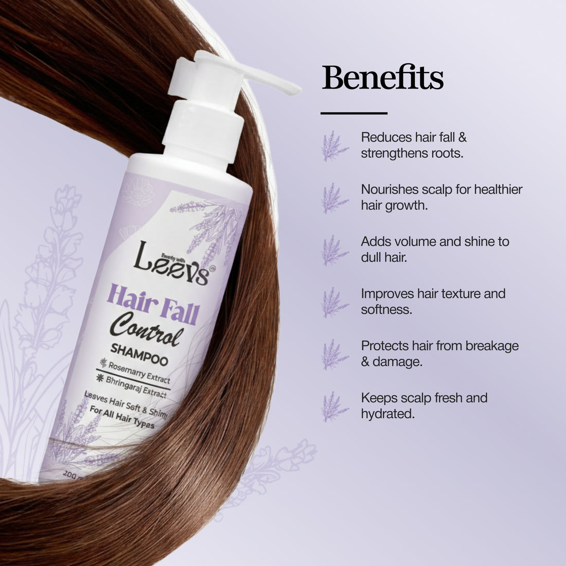 Leevs Hair Fall Control Shampoo