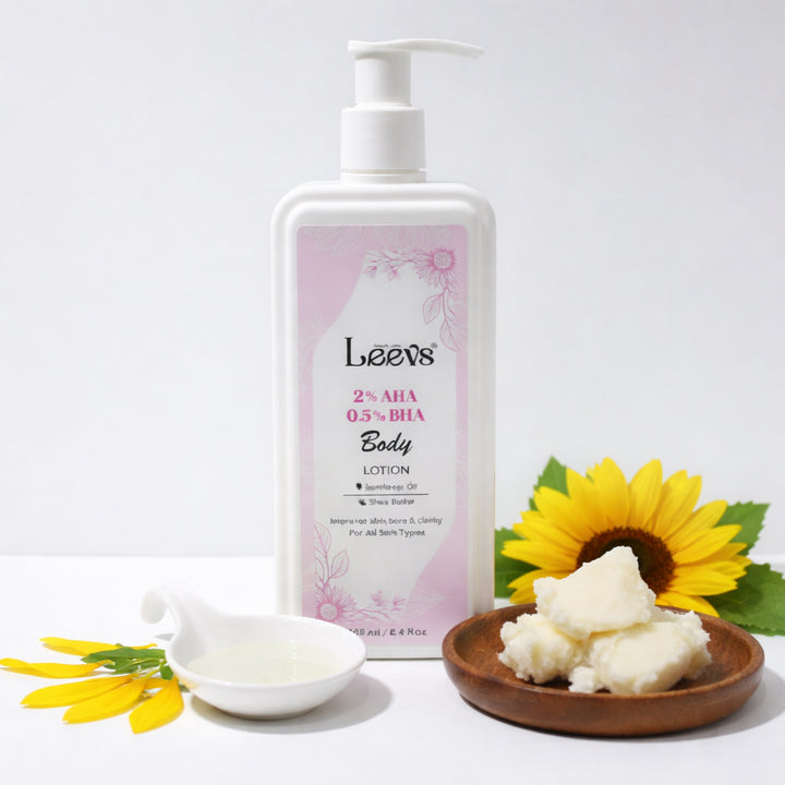 Leevs 2% AHA 0.5% BHA Body Lotion