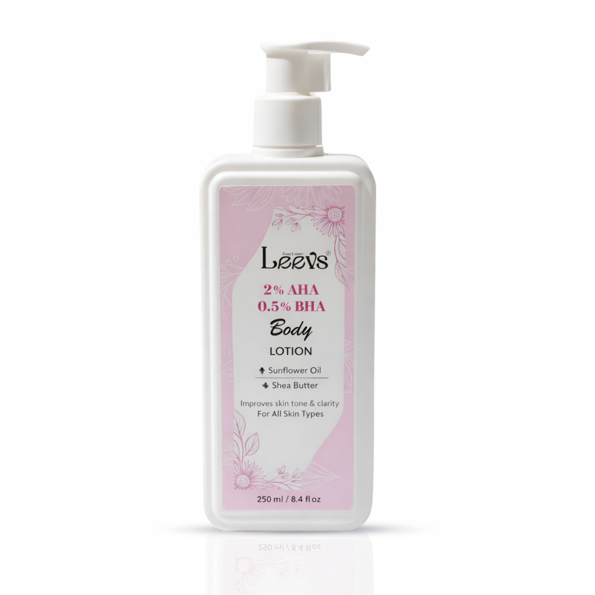 Leevs 2% AHA 0.5% BHA Body Lotion