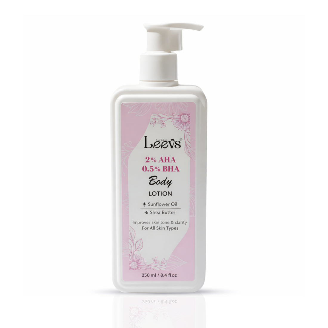 Leevs 2% AHA 0.5% BHA Body Lotion