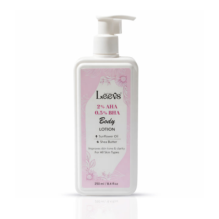 Leevs 2% AHA 0.5% BHA Body Lotion