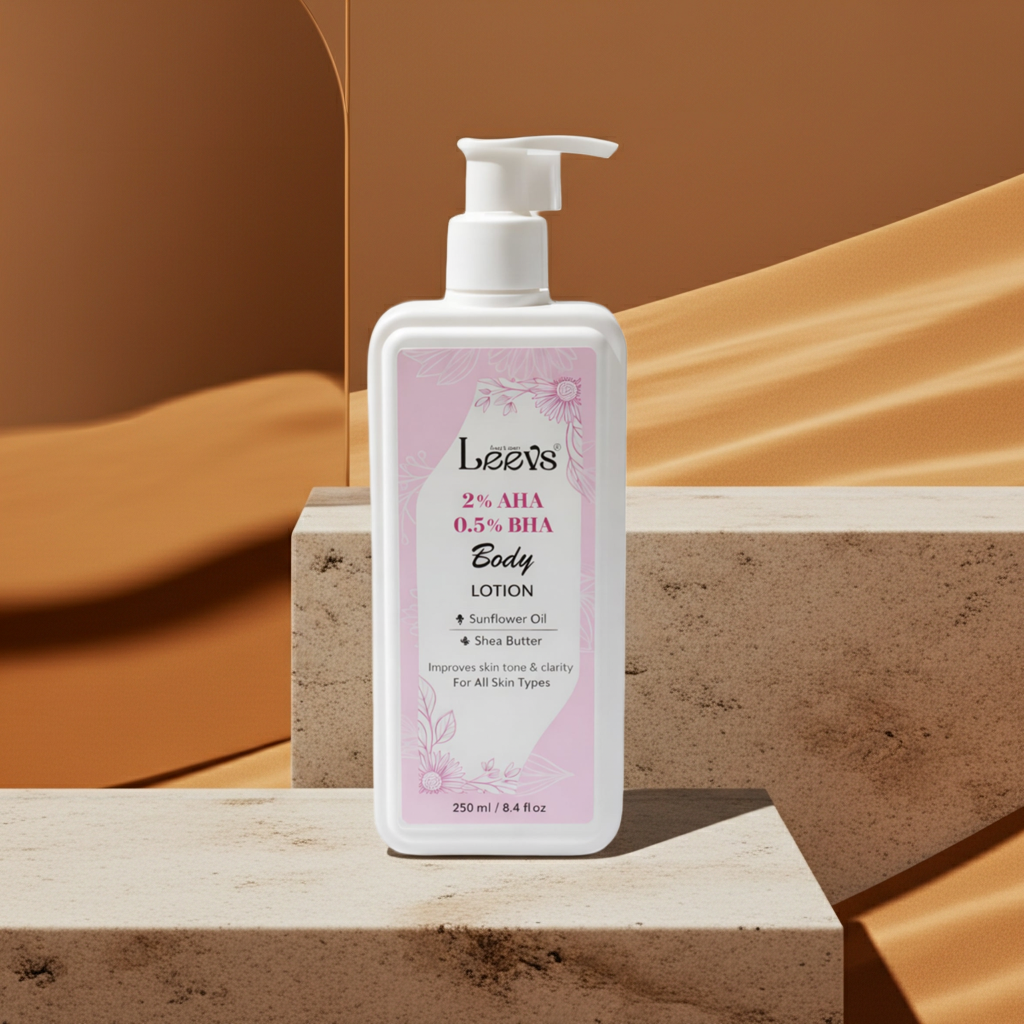 Leevs 2% AHA 0.5% BHA Body Lotion